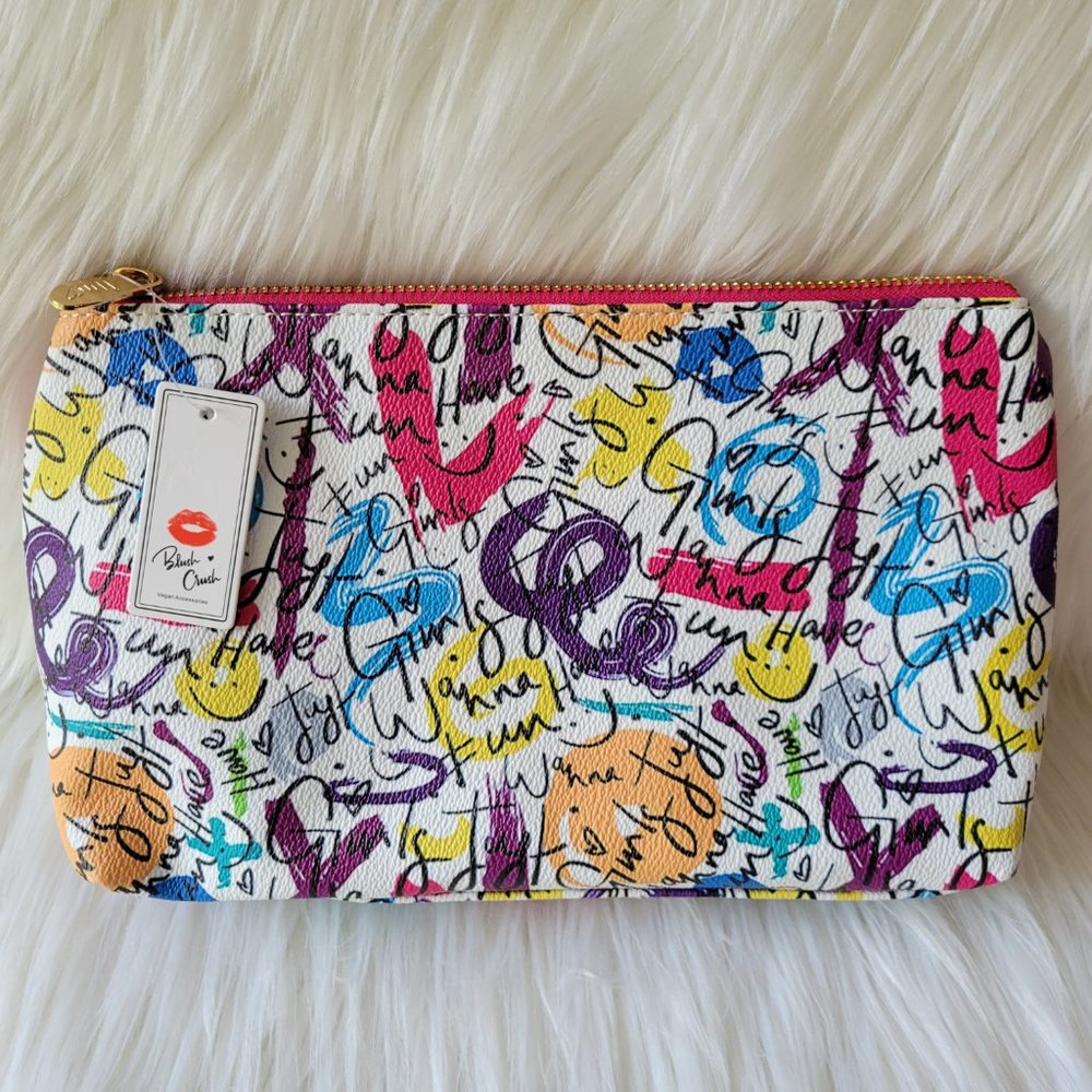 Blush Crush “Girls Just Want to Have Fun” Cosmetic Bag
